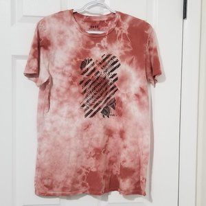 Obey Worldwide tie dye Mtee shirt size medium